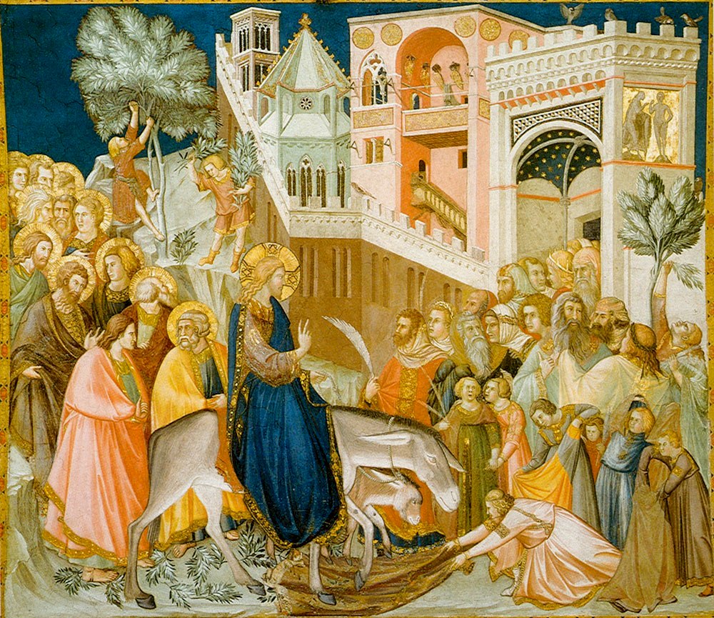 Entry into Jerusalem by Pietro Lorenzetti
